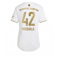 Fotbalové Dres Bayern Munich Jamal Musiala #42 Dámské Venkovní 2022-23 Krátký Rukáv